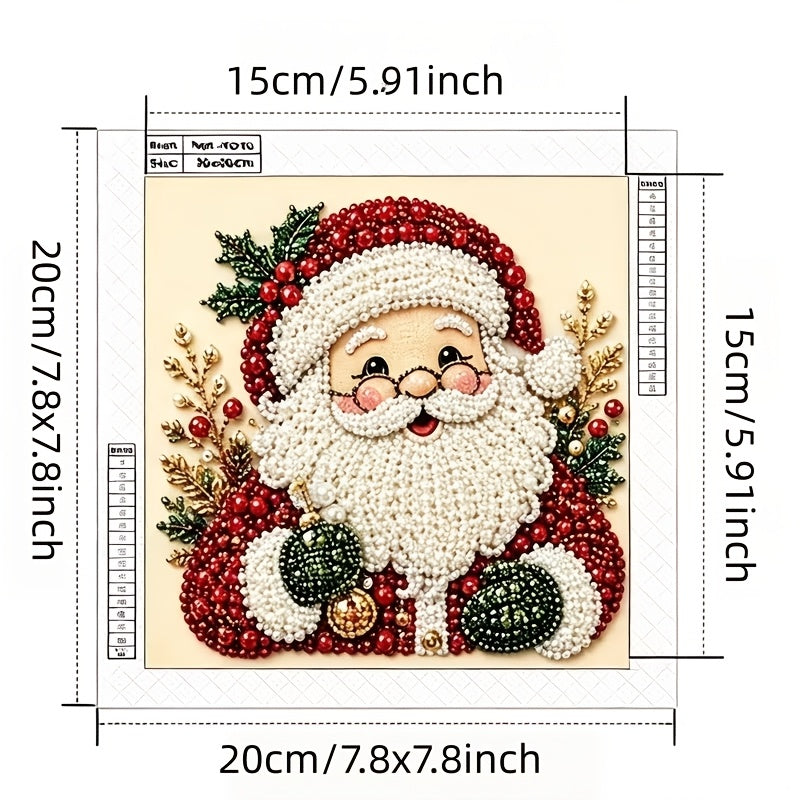 christmas colored pearl diamond painting suitable