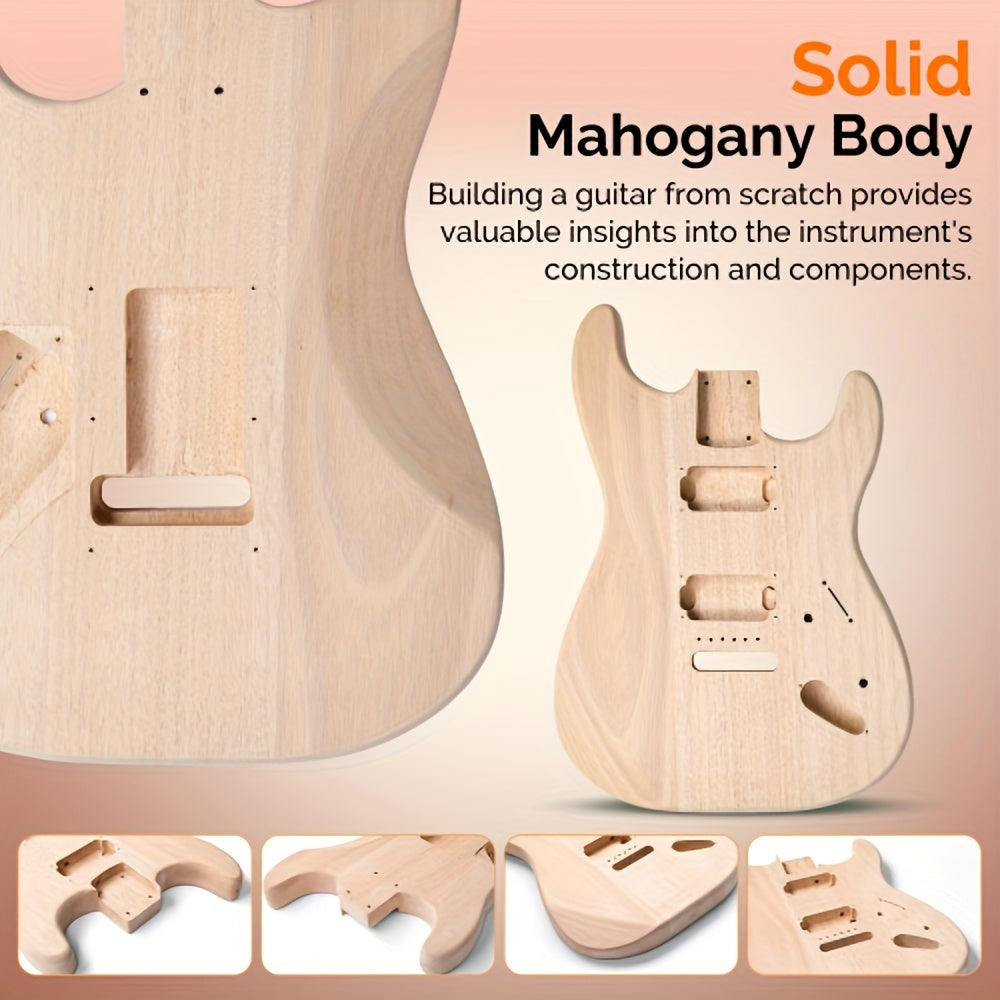 diy electric guitar kit 6 strings guitar kit