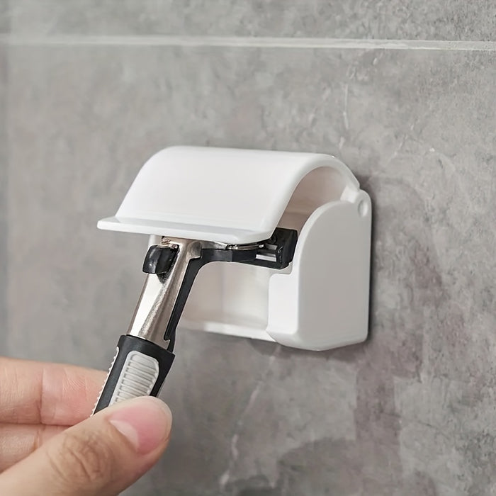 organize shower a razor hanger electric toothbrush holder