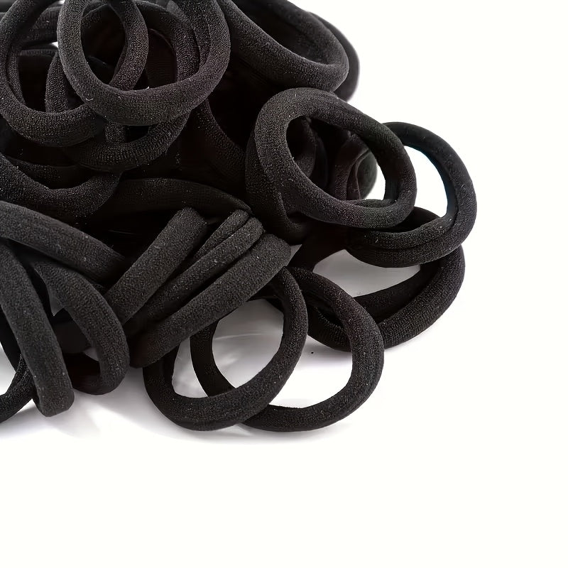 49 98pcs   hair tie super elastic hair rope durable