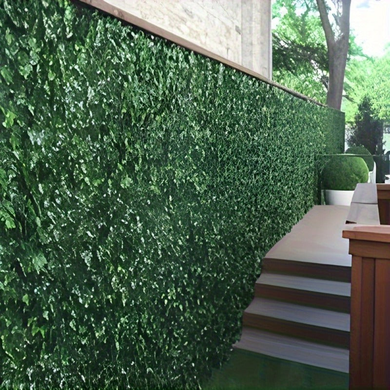 119 x 40 realistic artificial ivy privacy screen weather