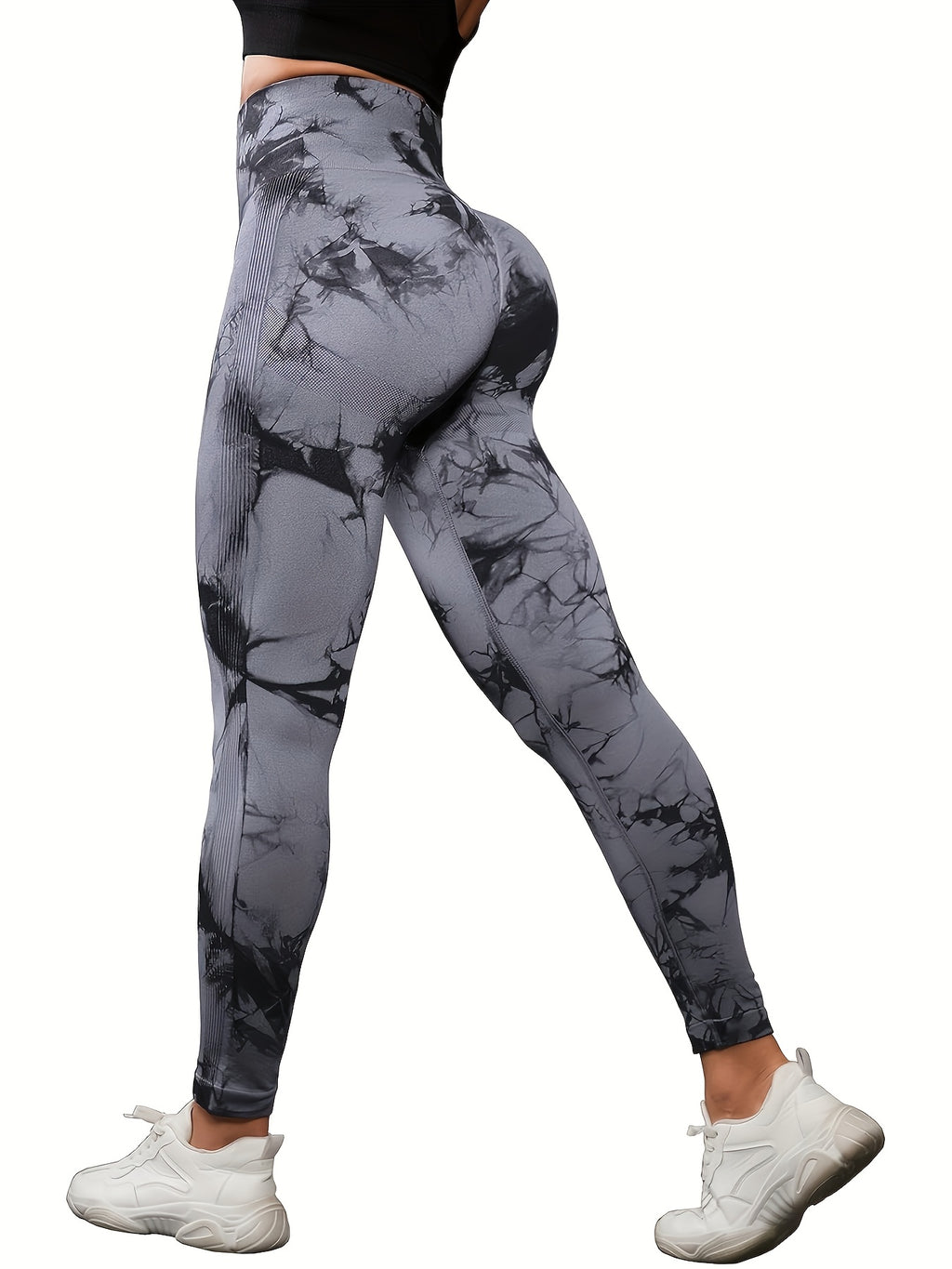 5pcs set womens high waisted leggings soft supportive
