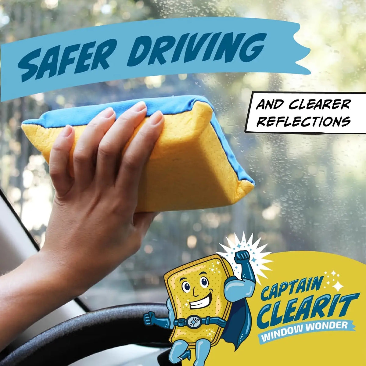 large super absorbent anti fog sponge suitable cars mirrors
