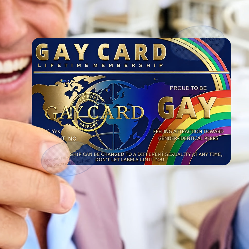 1 3pcs   pride   membership card