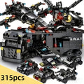 315pcs   vehicle building blocks swat robot car