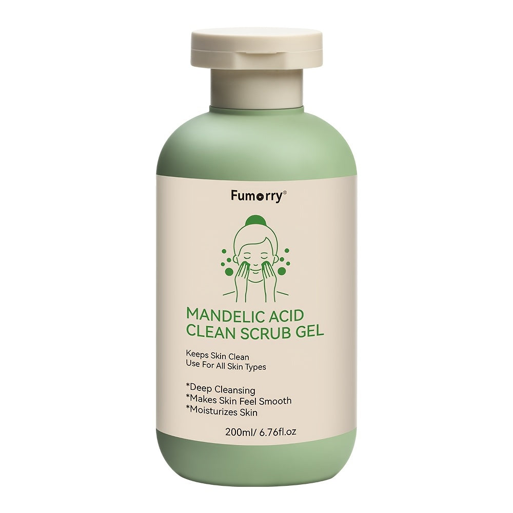 1 piece salicylic acid cleansing scrub gel aloe rose
