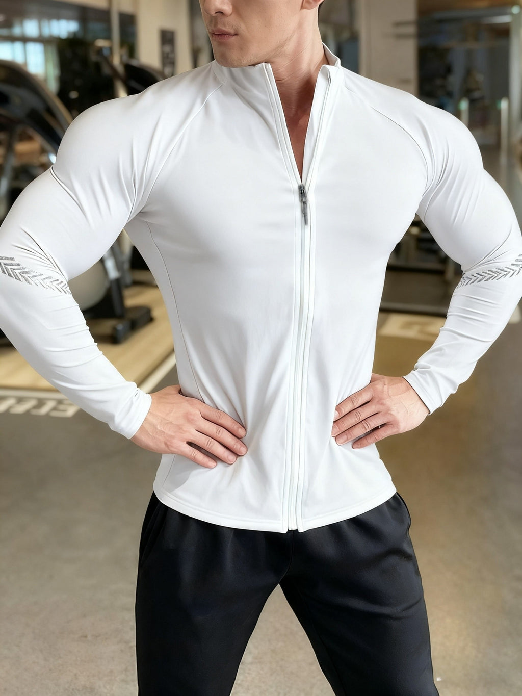 mens ultra breathable long sleeve jacket quick dry