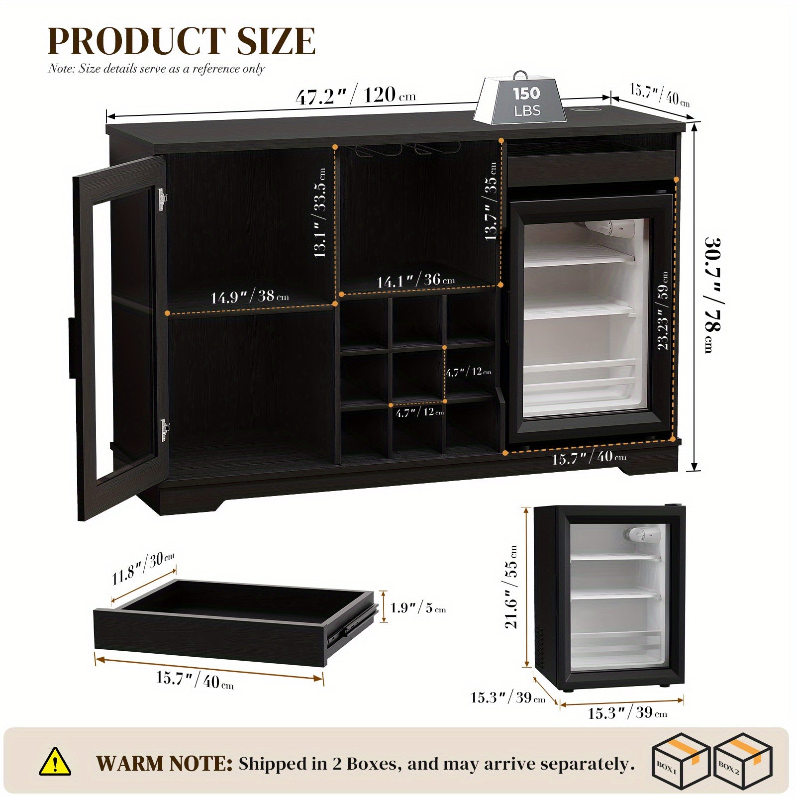 home bar cabinet mini fridge led lights black liquor cabinet