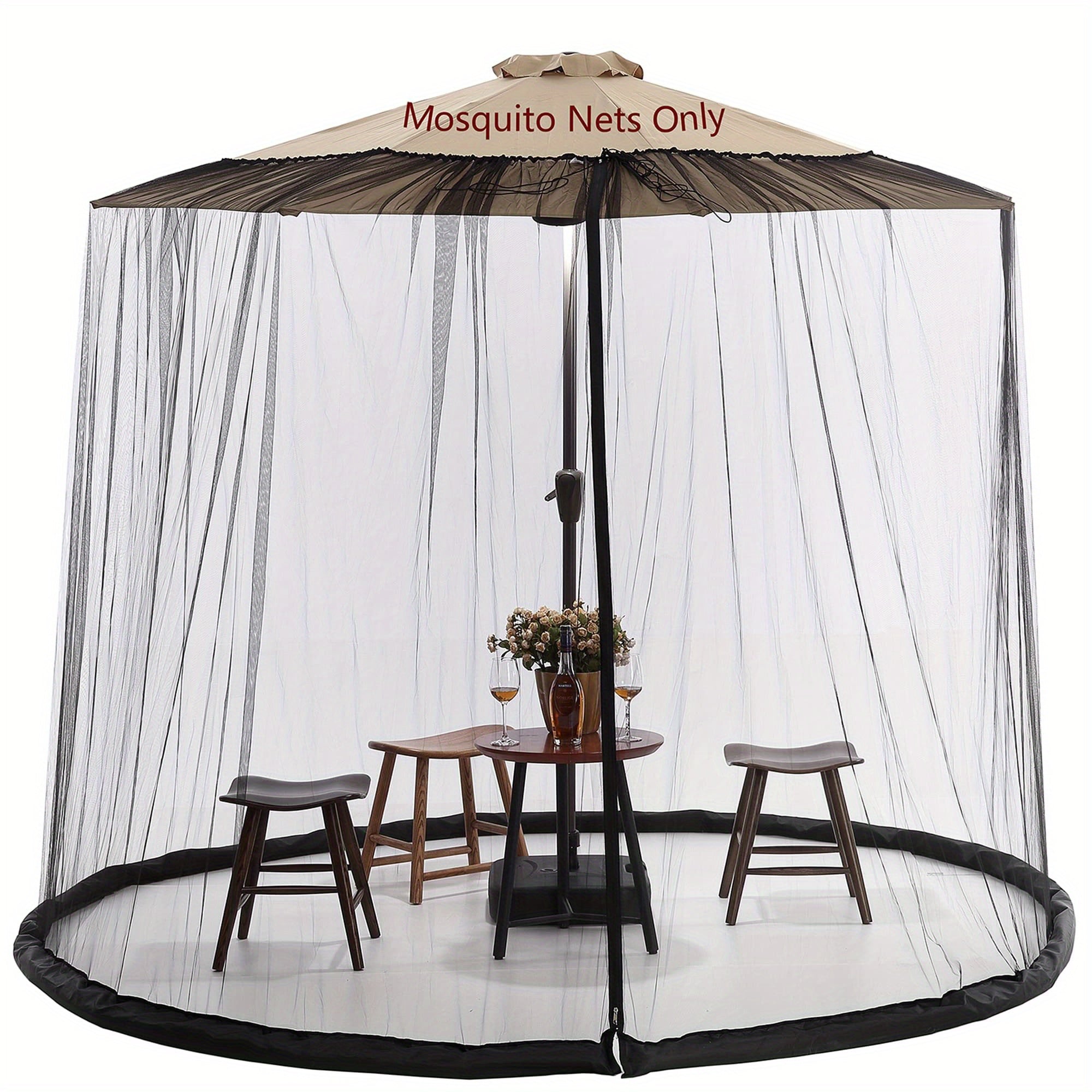 patio mosquito net zippered door water pipe suitable outdoor