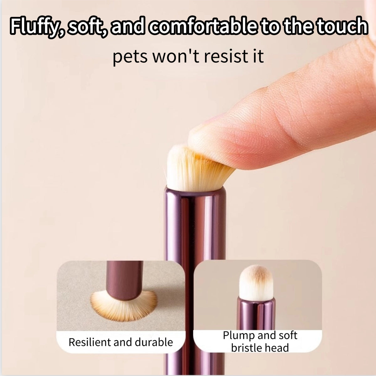 pet   deep care kit   tear stain brush double