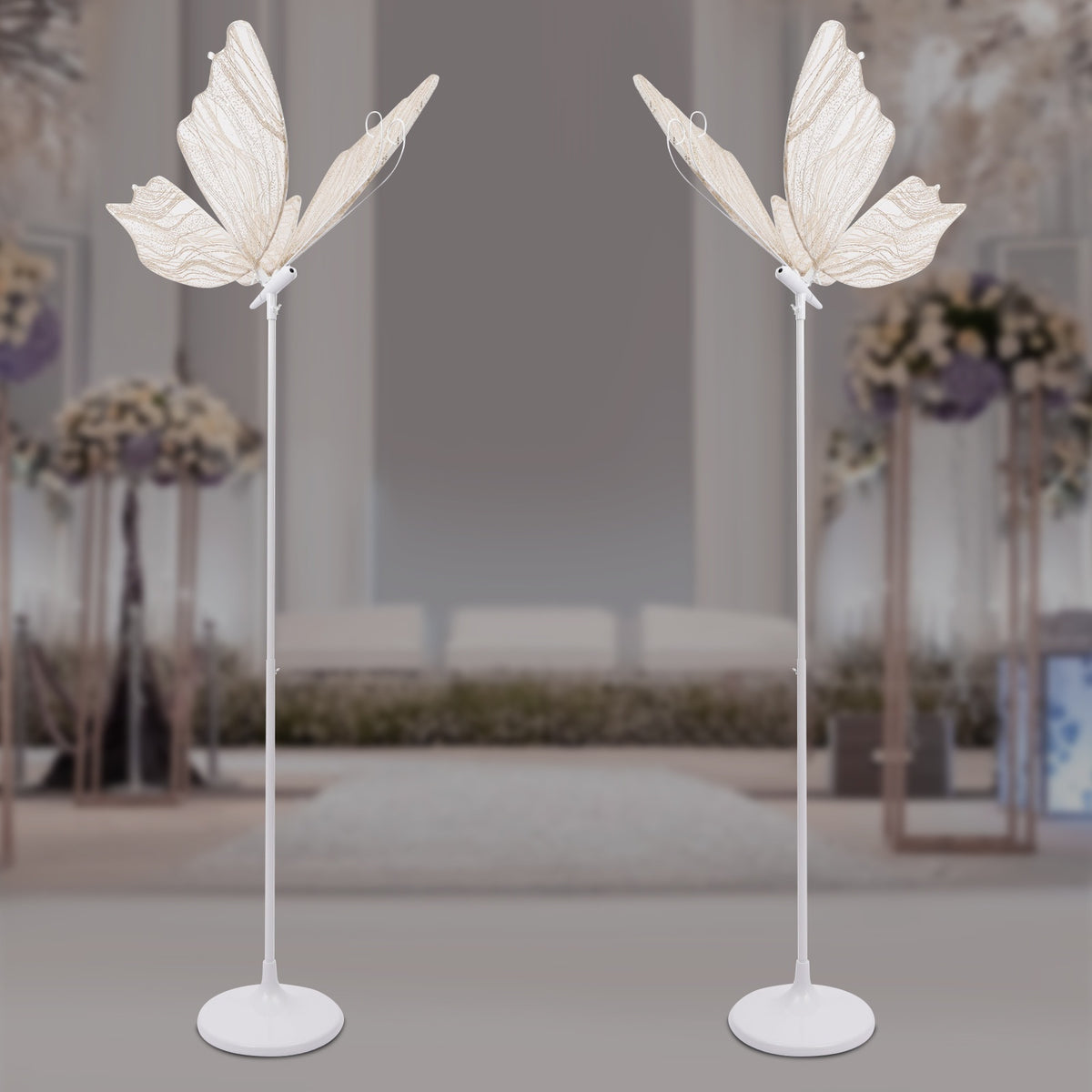 2pcs creative wedding   led floor lamp adjustable