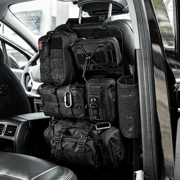 6pcs car seat backrest storage bag   car panel