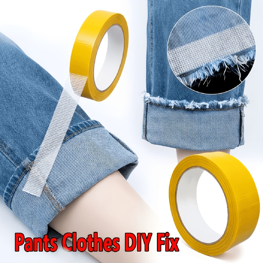 2 rolls 550cm no sew fabric tape   clothing tape