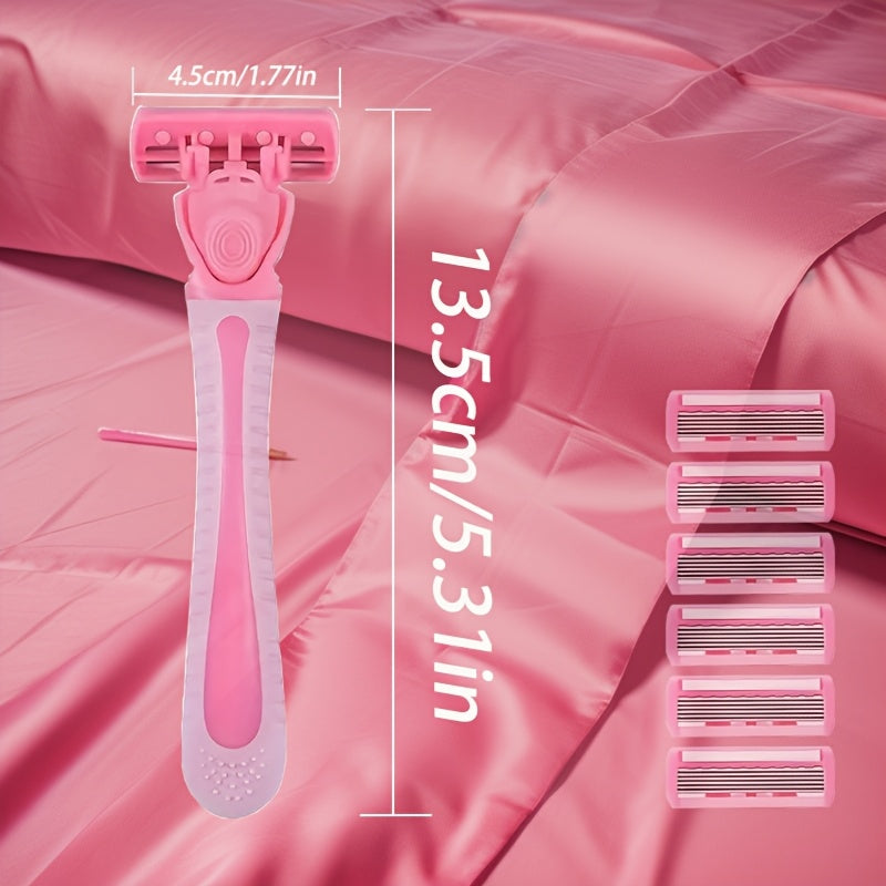 1 handle 18   womens epilator body bikini manual razor