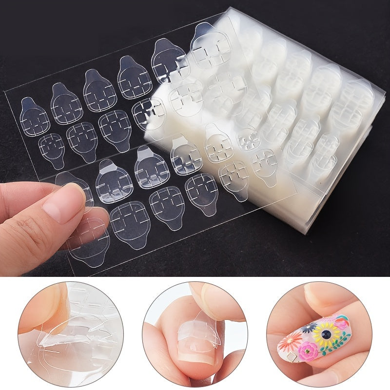 120 240pcs strong     tape press nail tips double