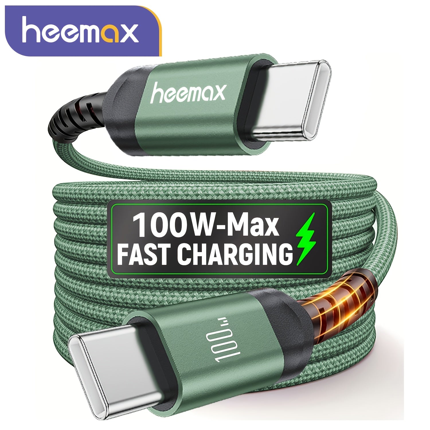 100w   charging cable pd3 0 high speed type c