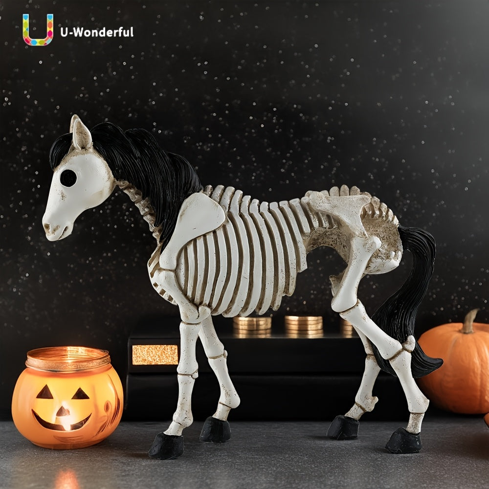 unique halloween party gift featuring a skeleton horse