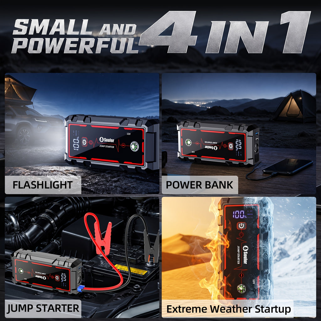 car jump starter 3000a 6000a portable starter power