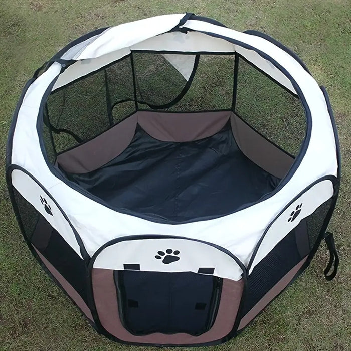 durable oxford cloth octagonal pet playpen