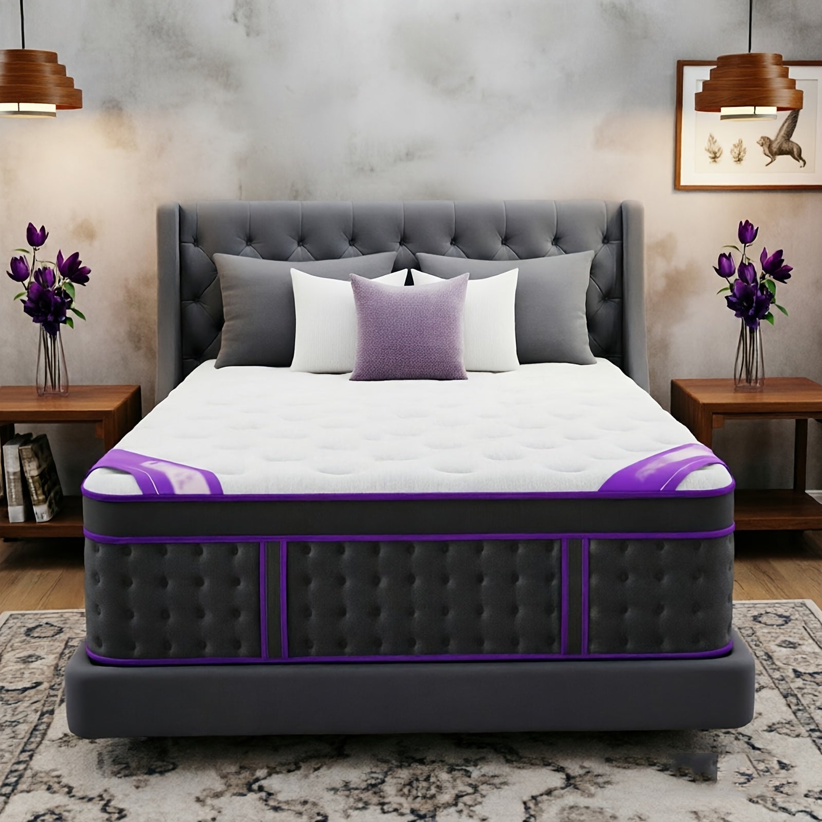 10 12 14 inch   mattress full queen king sizes