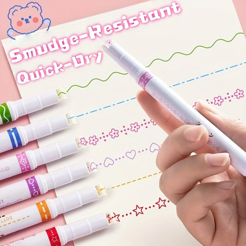 floral outline pen curve pen handcraft curve shaped floral
