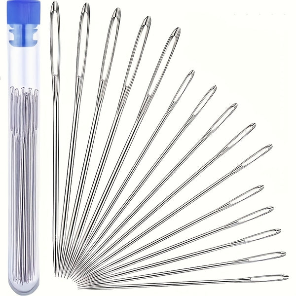 12pcs large   sewing needles home hand sewing needles