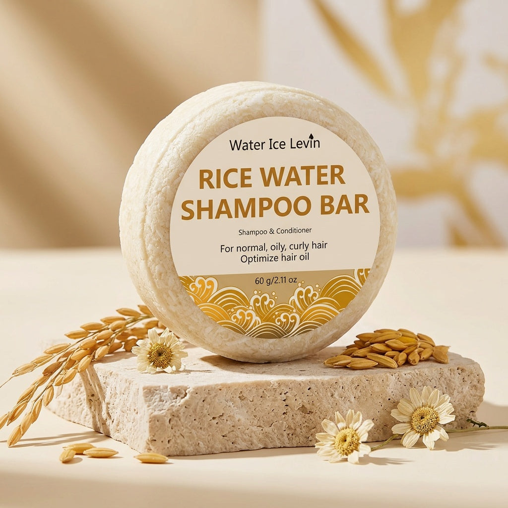 60g rice water shampoo bar 2 in 1 hair shampoo conditioner
