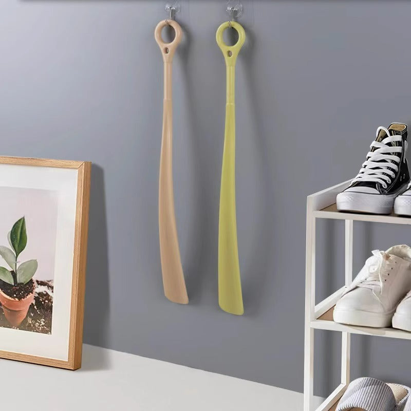 18 0 18 5 inch extra long shoe horn ergonomic fan shaped