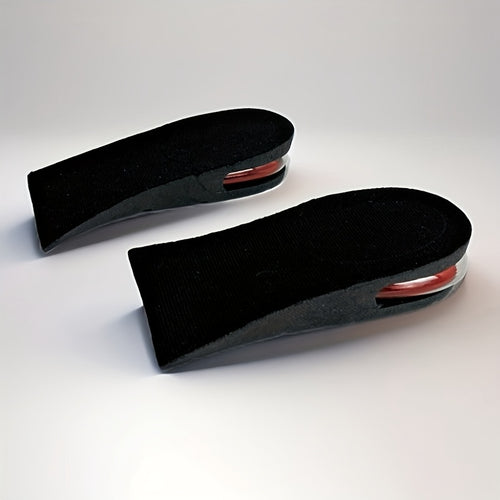 1 pair men women height increase shoe lift insoles