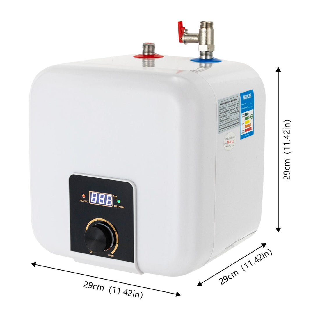 8L Electric Water Heater With LED Display JC1451