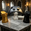 castle shaped game controller storage stand creative desktop