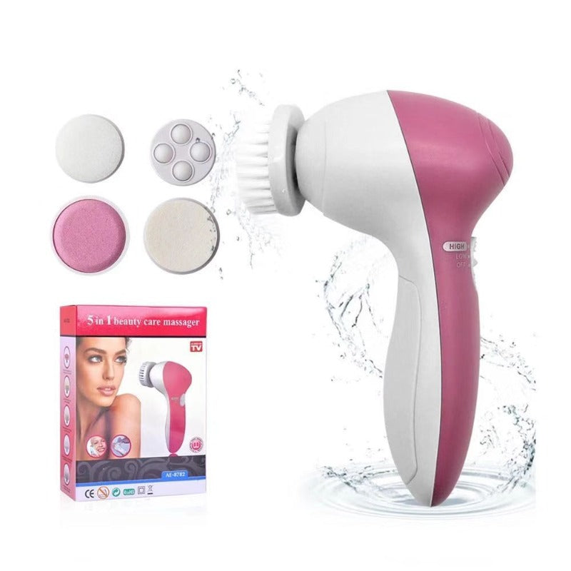 5 in 1 multifunctional facial cleansing device electric