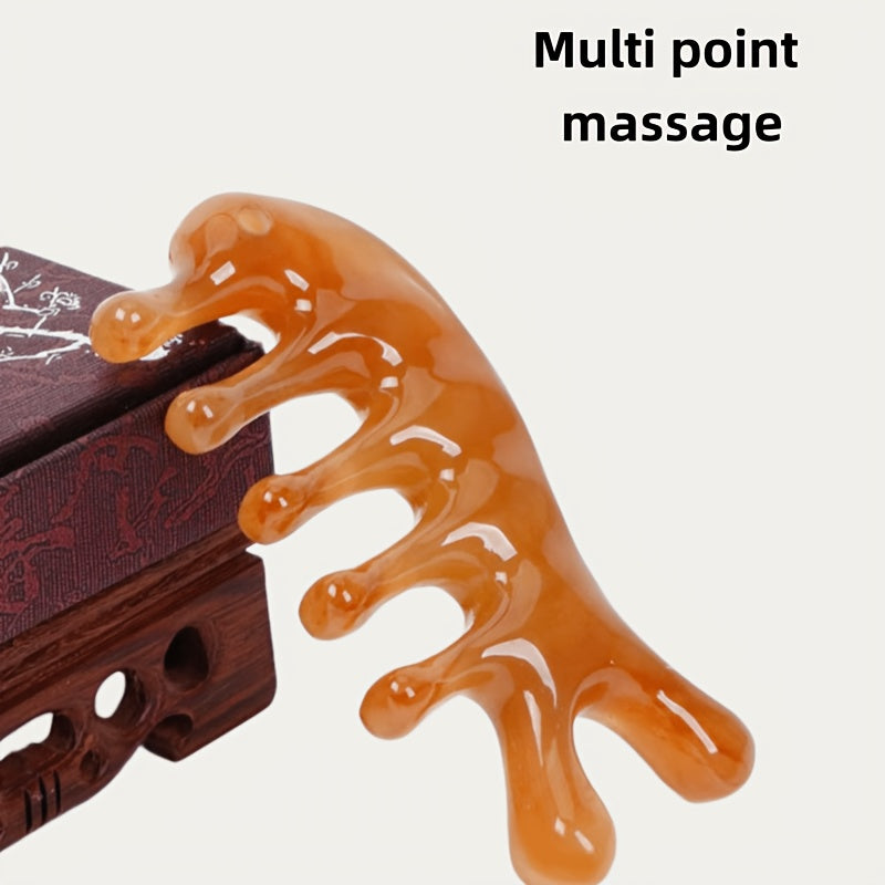 3pcs set designed gua sha massage tools head massage comb