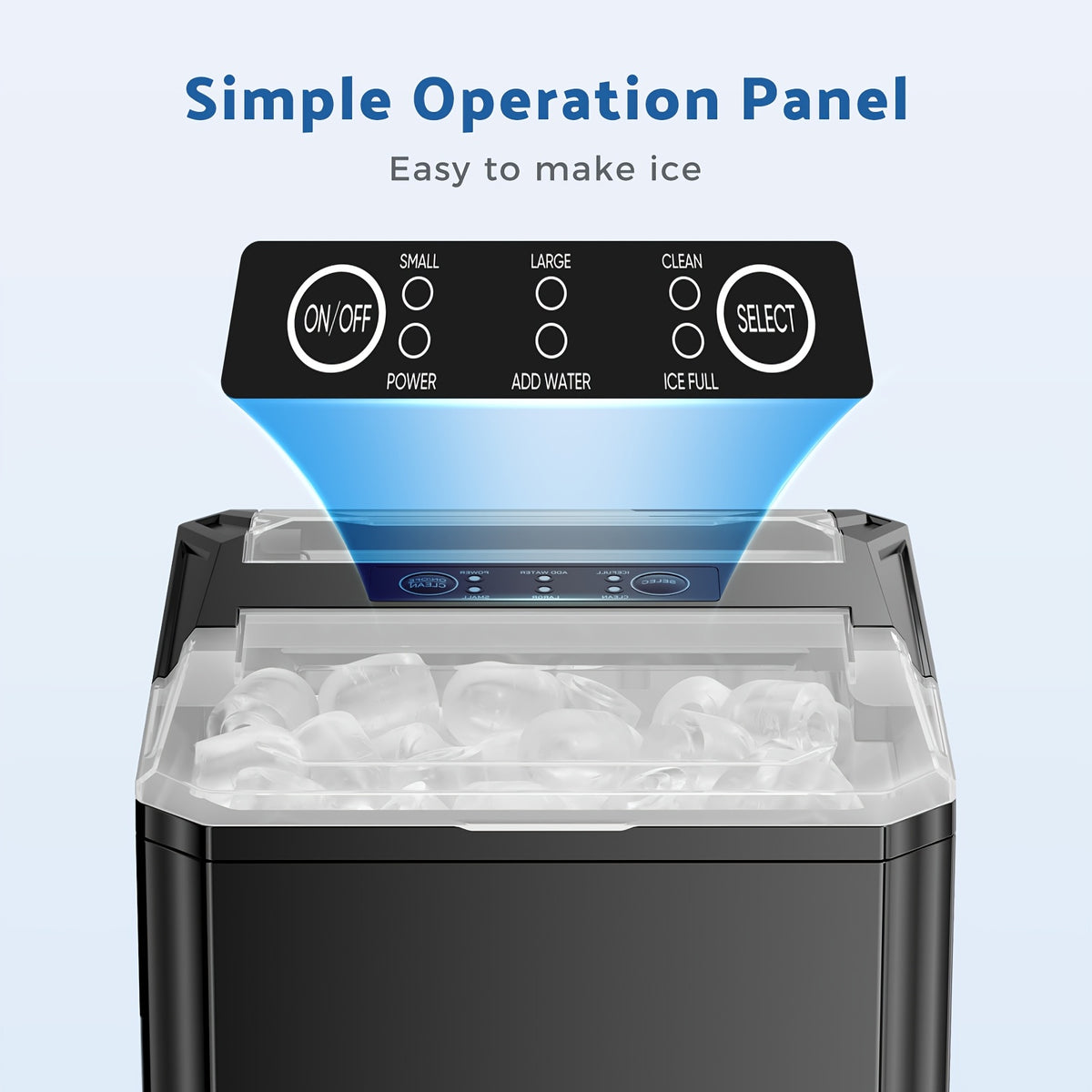 countertop ice maker   portable ice machine 9