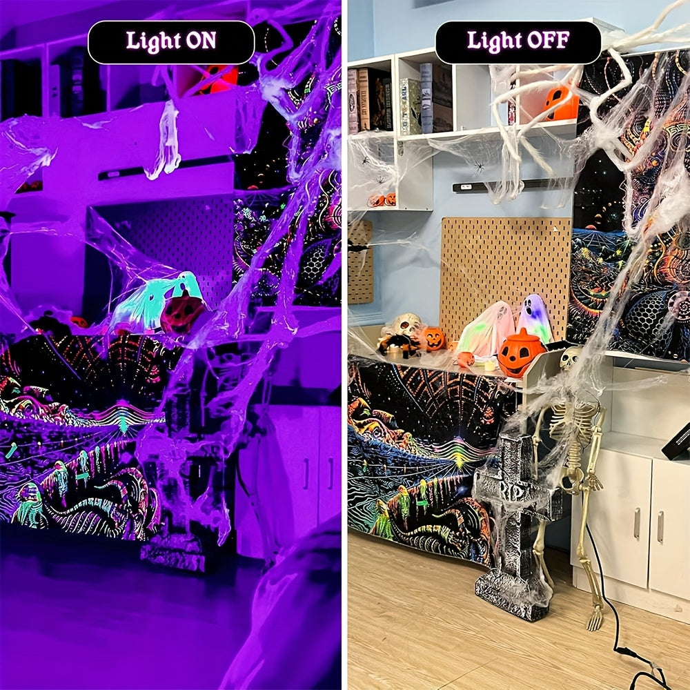6 4 2pcs led uv blacklight usb powered 1w blacklight violet