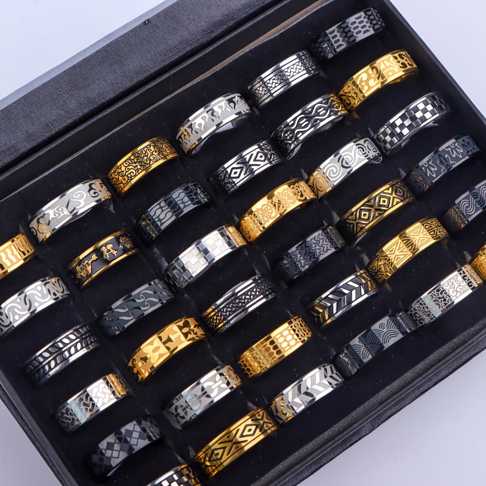 10pcs   carved pattern multi