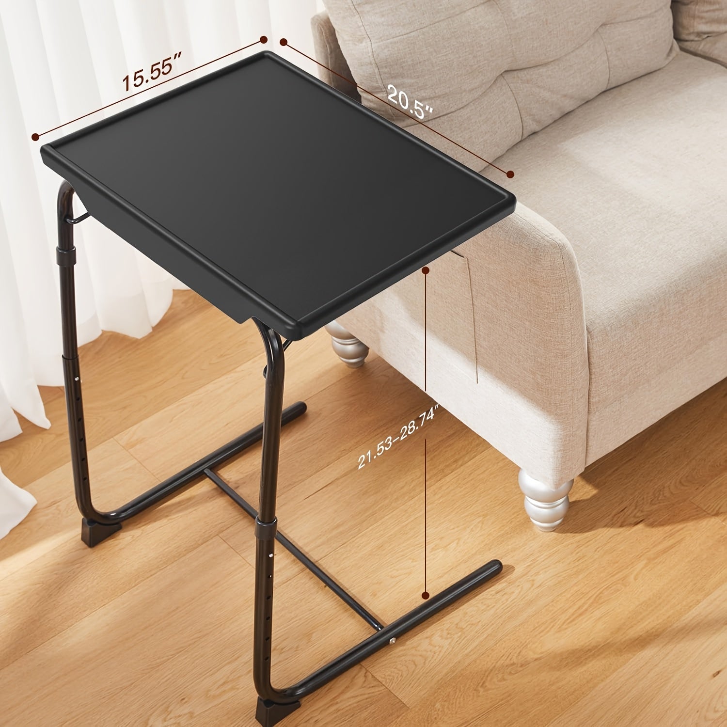 1 2 3 packs adjustable foldable desk folding   height 3