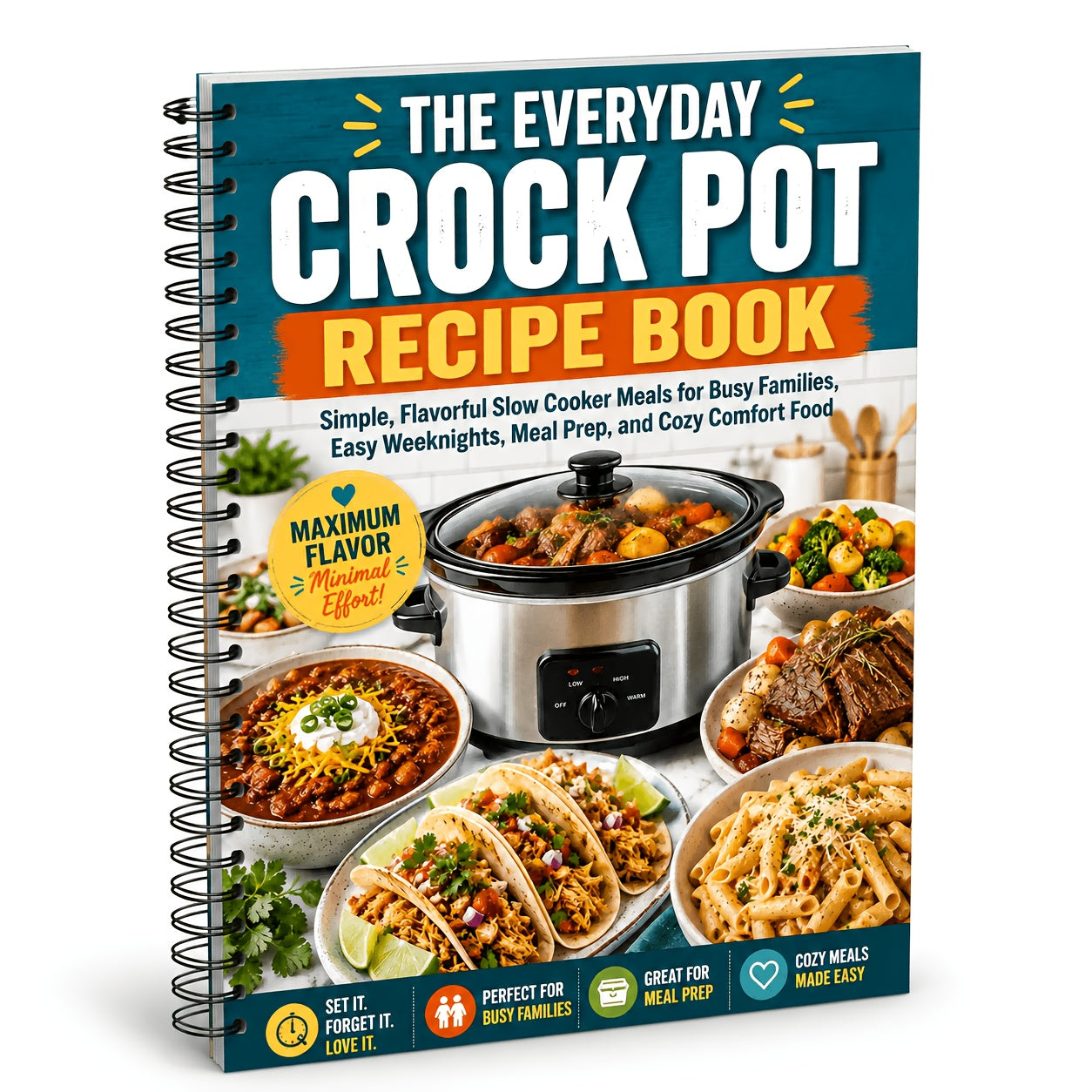 everyday   recipe book simple slow cooker meals busy