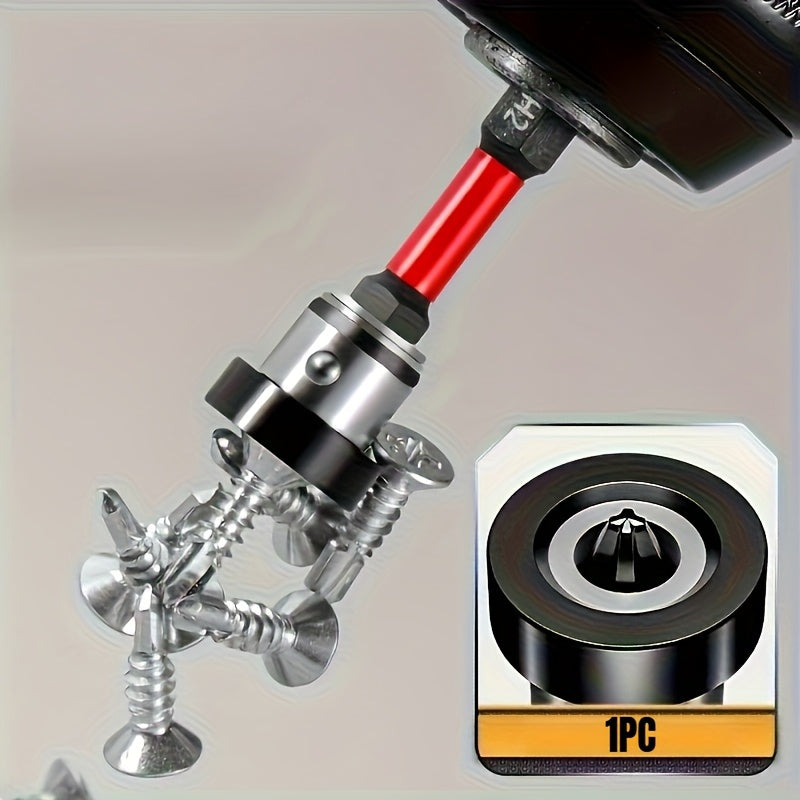 1pc strong magnetic positioning drill bit resistant non slip