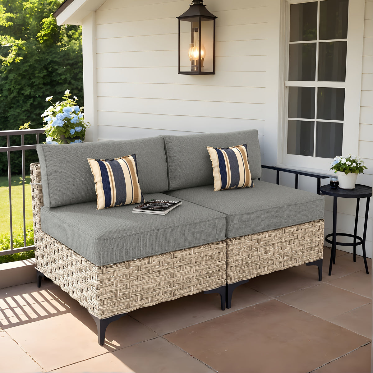 2 3 5 8 10pcs deep seat outdoor patio furniture set outside