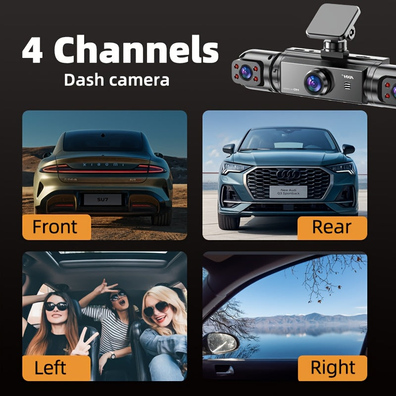 axh 360 panoramic 3 4 lens channel 1080p hd   safety