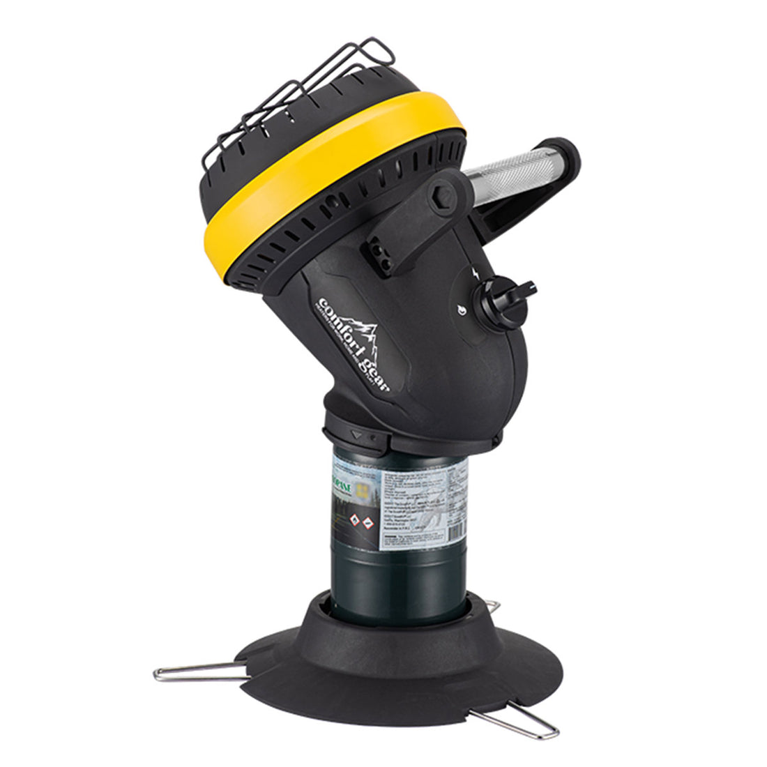 Comfort Gear PPH-04 4,000-BTU Indoor/Outdoor Portable Personal Propane Heater With Base