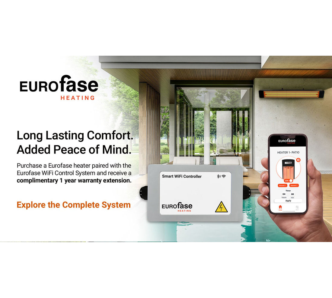 Eurofase Patio Heater 208V 5000W ELECTRIC HEATER,SS1