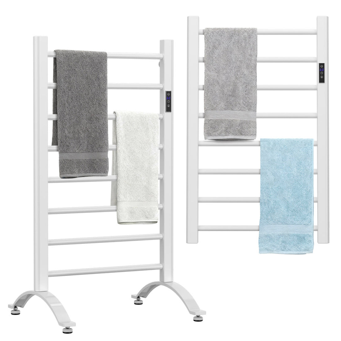 Freestanding Electric Heated Towel Warmer Rack AFD-850T-W
