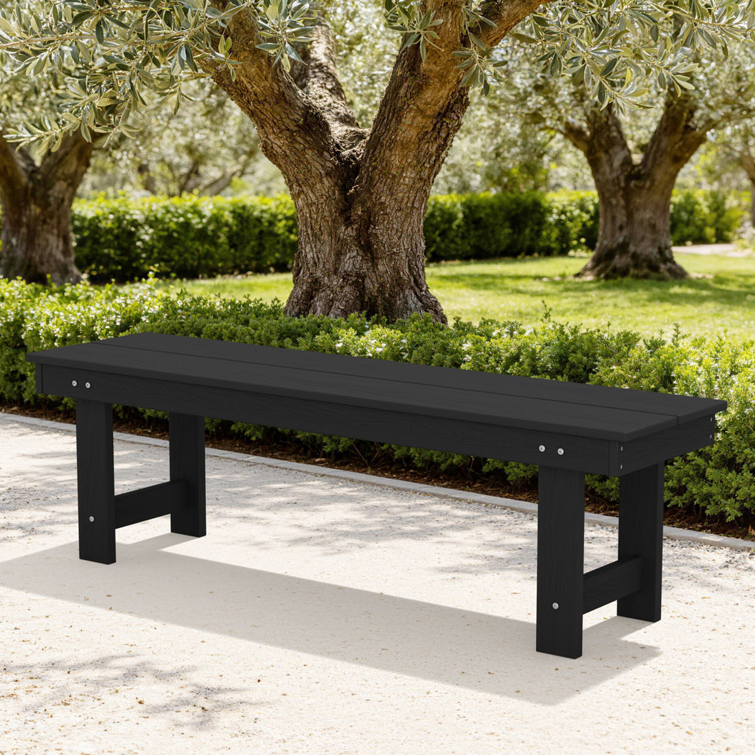 Hasaun Weather Resistant High-Density Polyethylene Picnic Bench