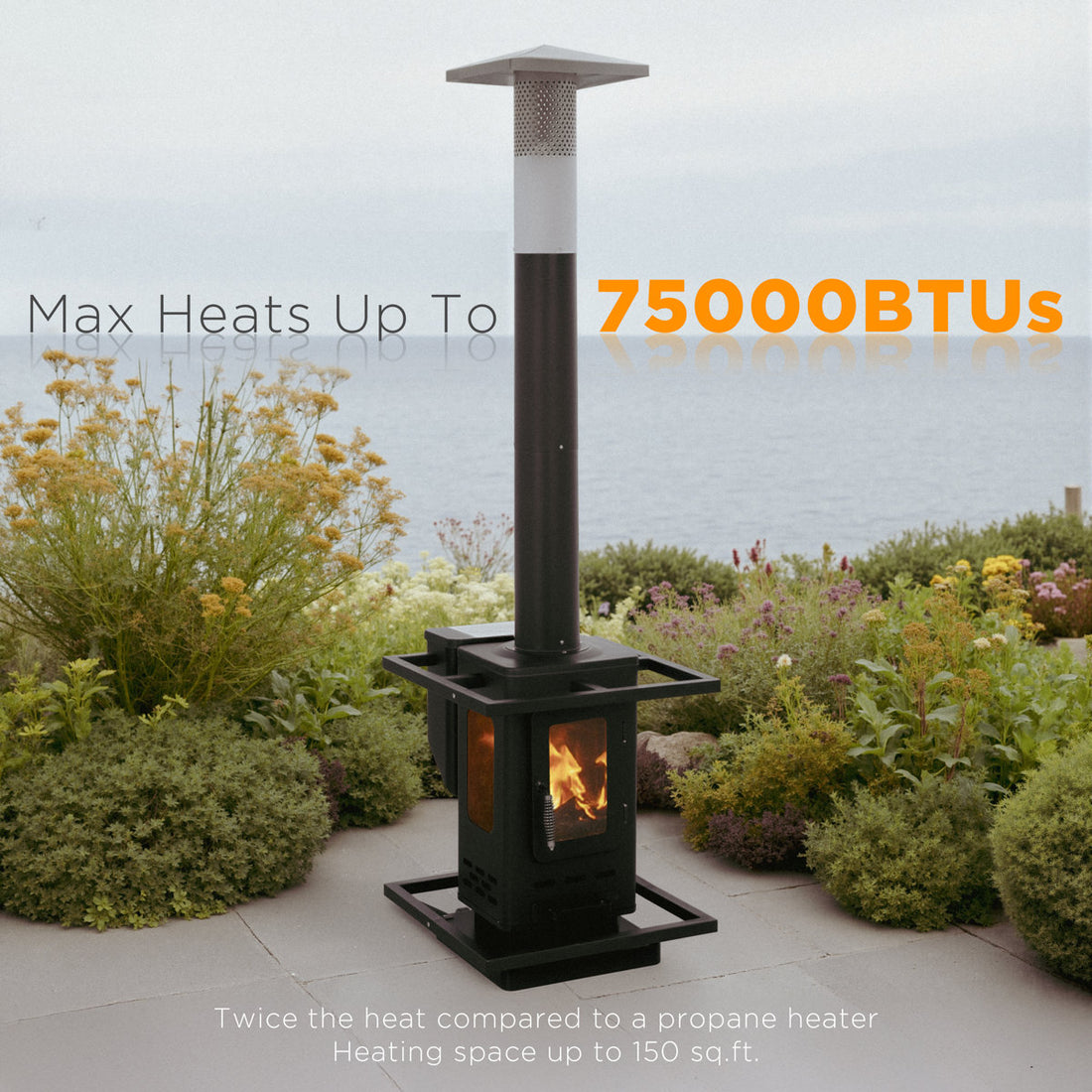 Heatmaxx Radiance Pellet Patio Heater