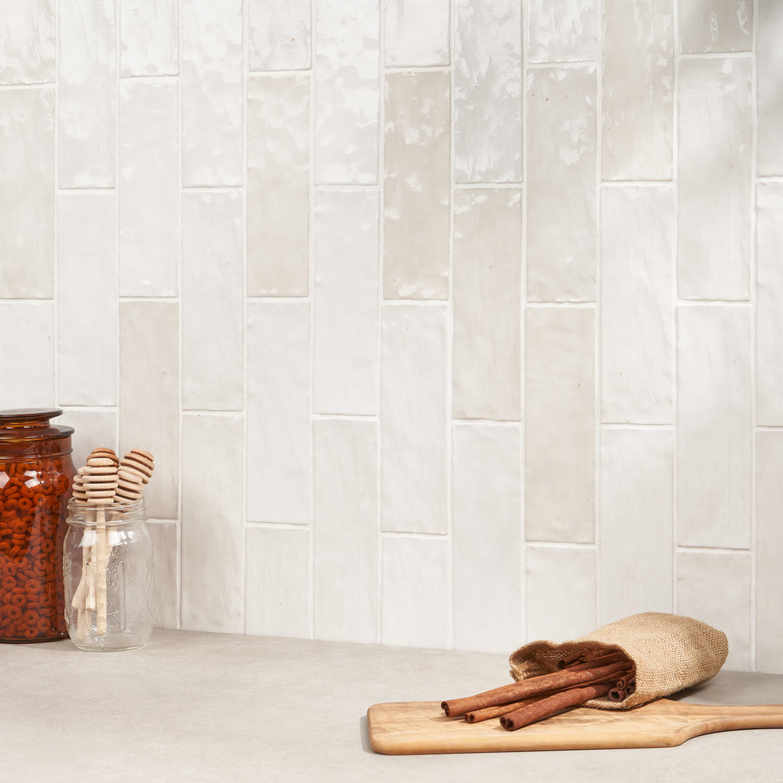 Karma 3 in. x 8 in. Glazed Ceramic Subway Wall Tile (38 pieces 5.38 Sq. Ft. / Case)