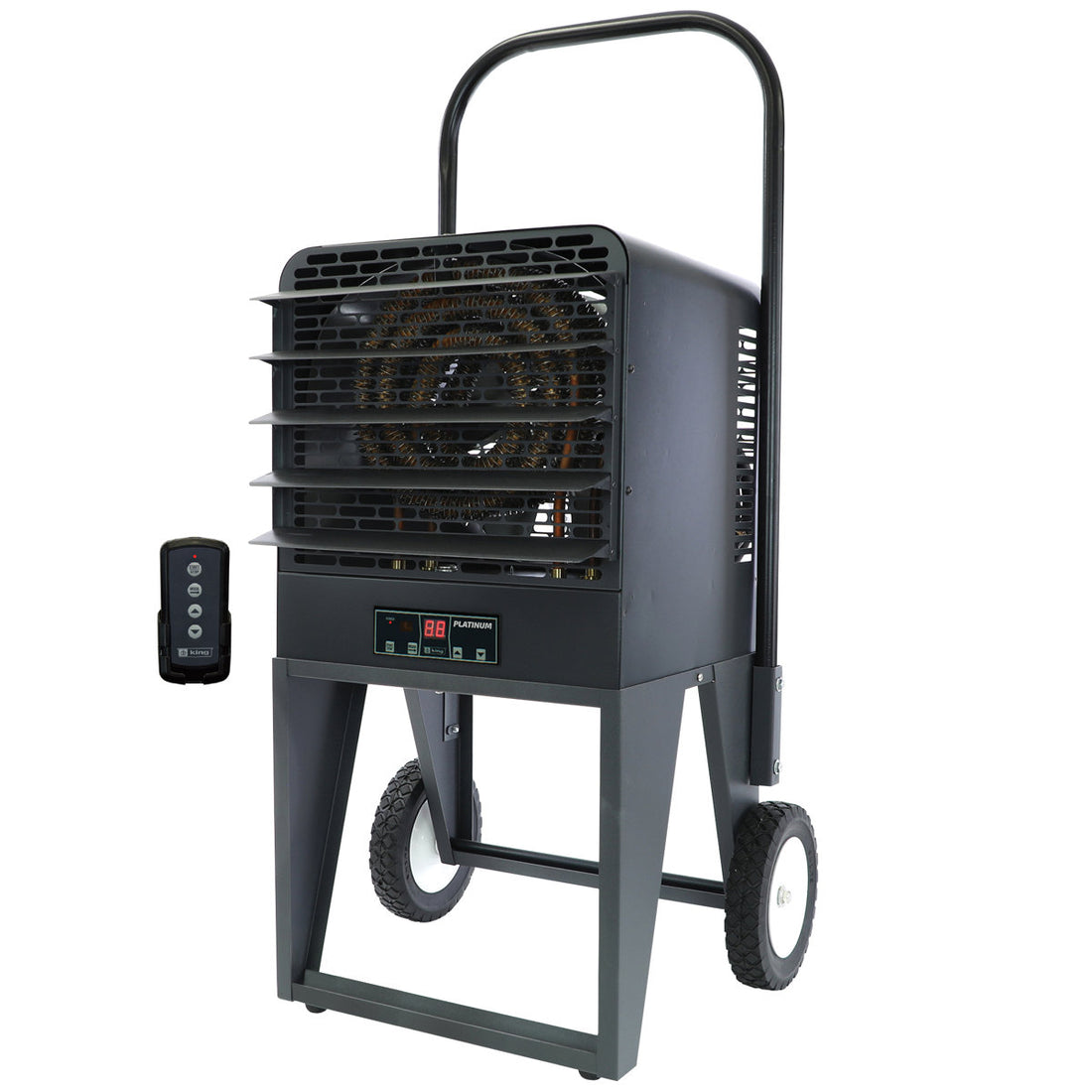 King Electric 10000 Watt 34121 BTU Electric Utility Space Heater with Adjustable Thermostat and with Digital Display
