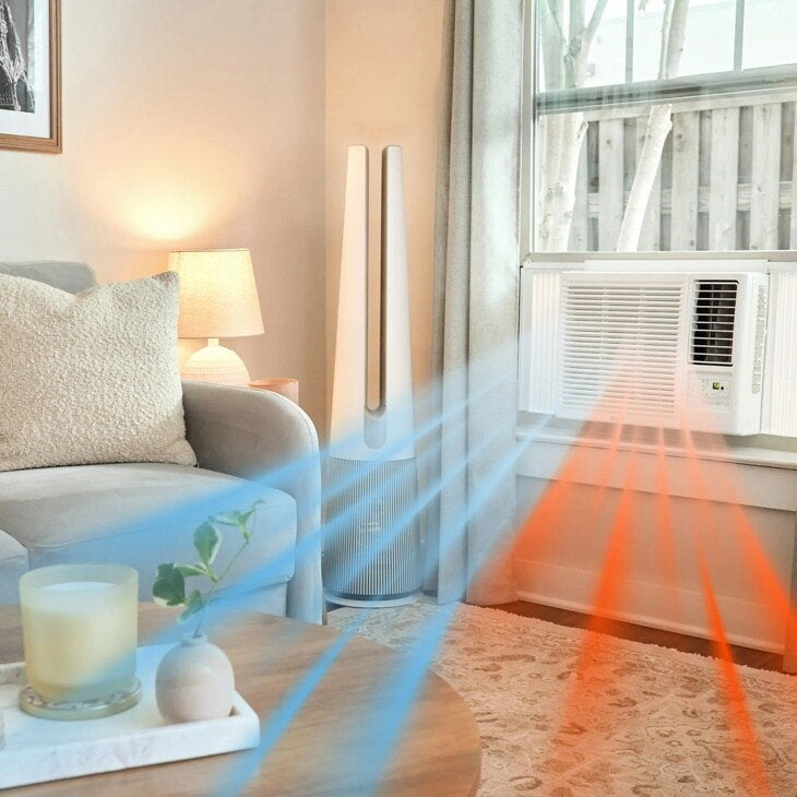 LG 12,000 Btu Smart Wi-fi Window Air Conditioner With Heat 230/208v LW1223HRSM