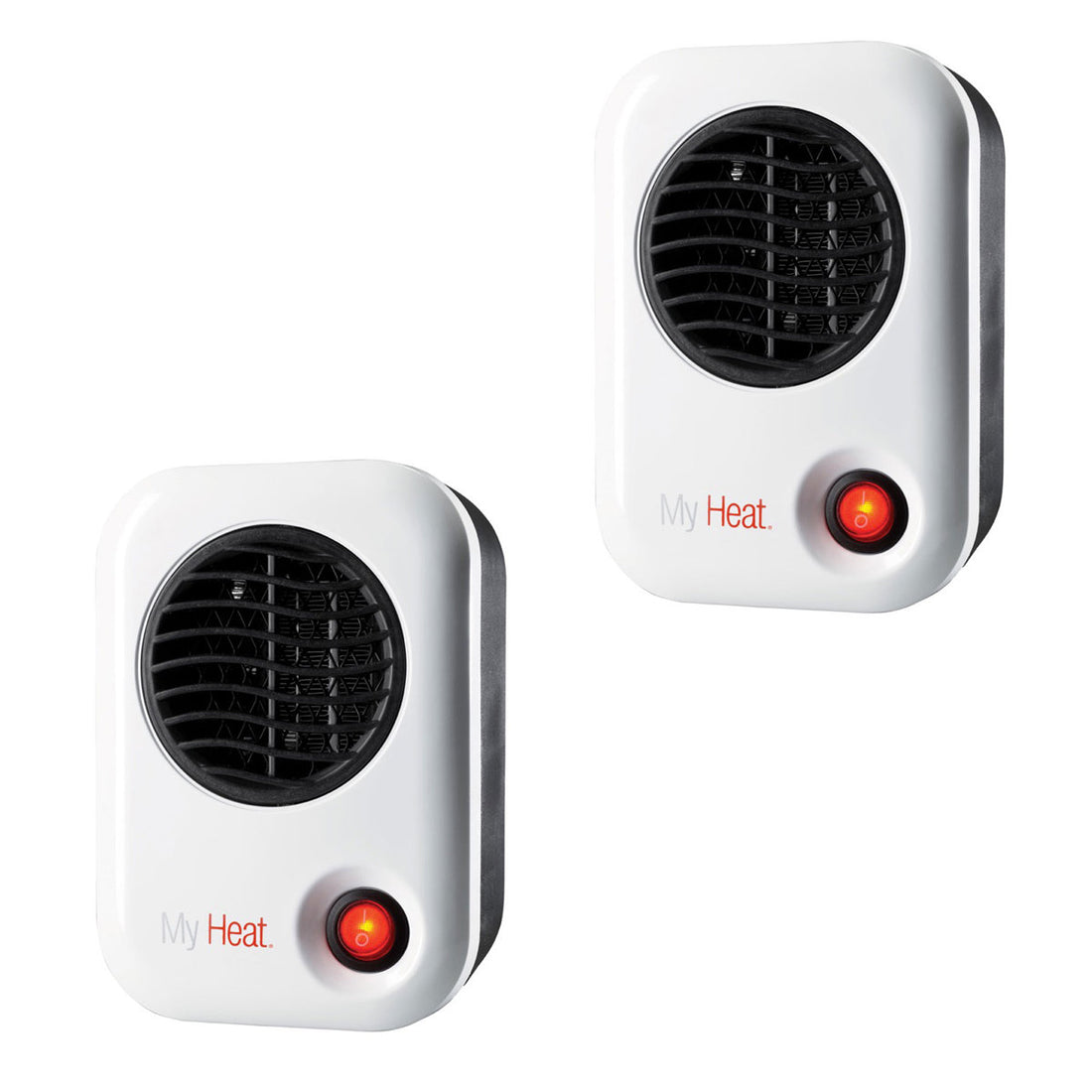 Lasko 200 Watt 682 BTU Electric Compact Space Heater (Set of 2)